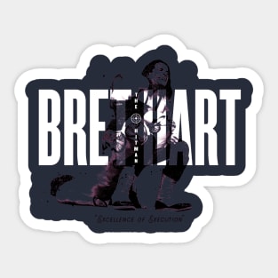 Bret Hitman Hart  Icon Sticker